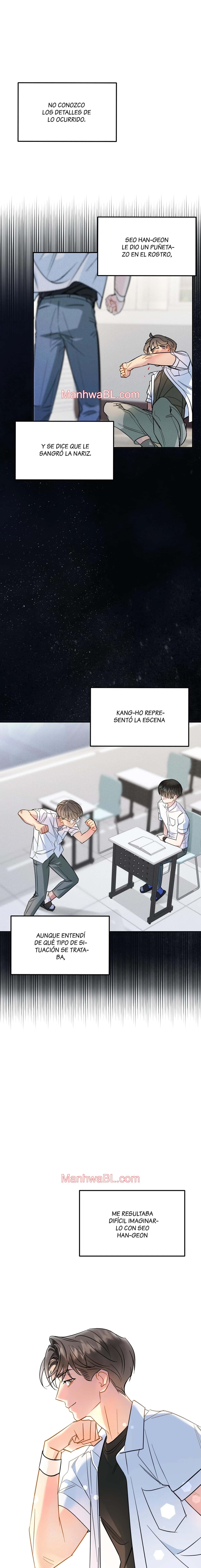 Eres diferente conmigo - Capítulo 8.2 manhwa