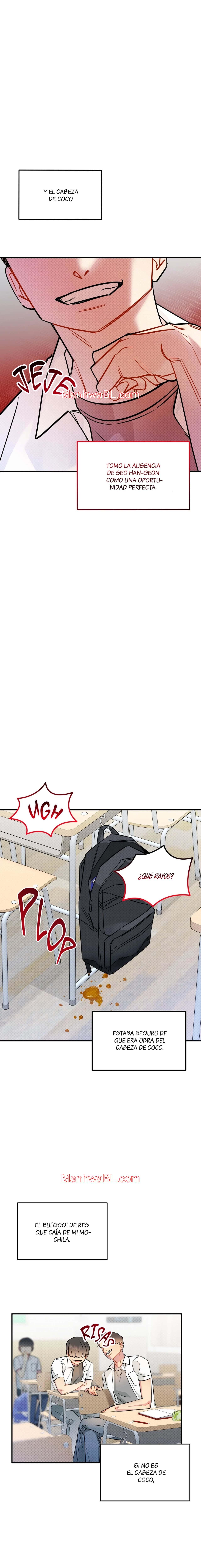 Eres diferente conmigo - Capítulo 8.2 manhwa