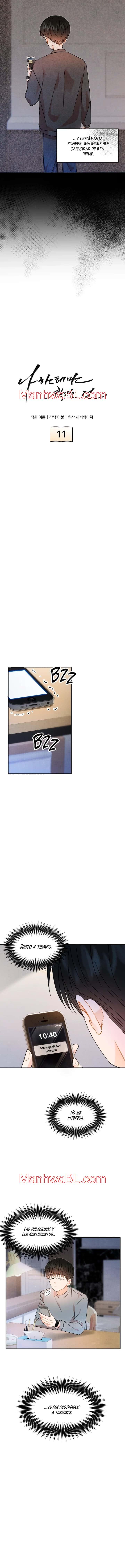 Eres diferente conmigo - Capítulo 11.2 manhwa