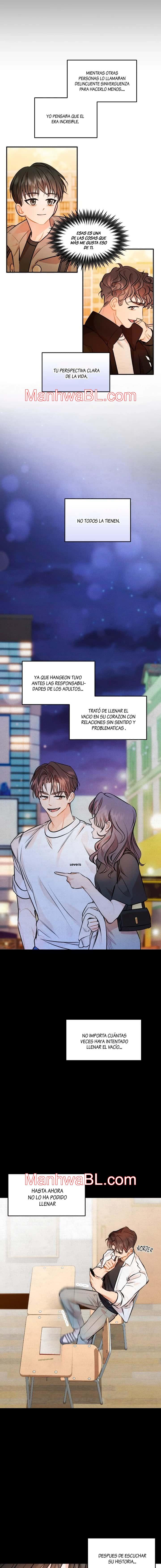 Eres diferente conmigo - Capítulo 12.3 manhwa