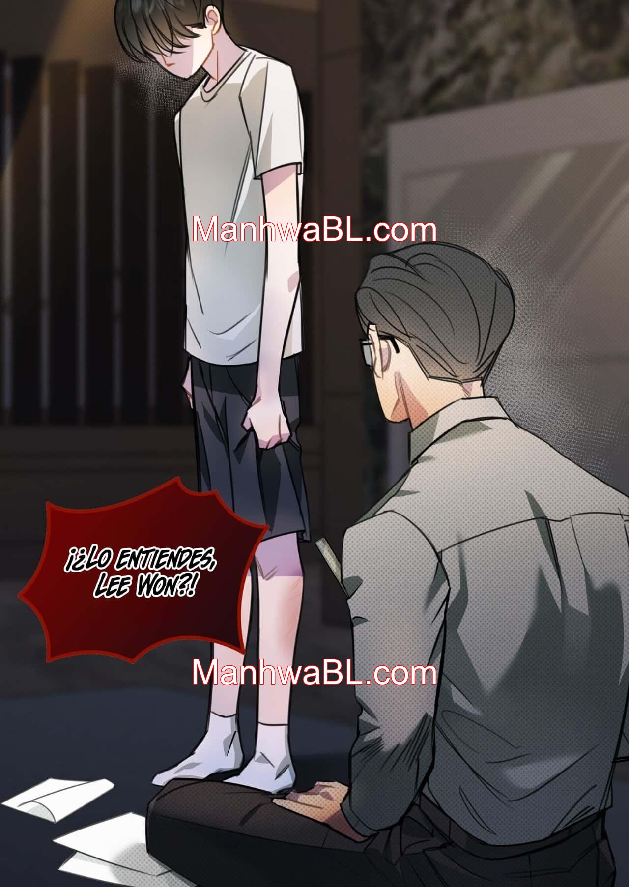 Eres diferente conmigo - Capítulo 5.2 manhwa