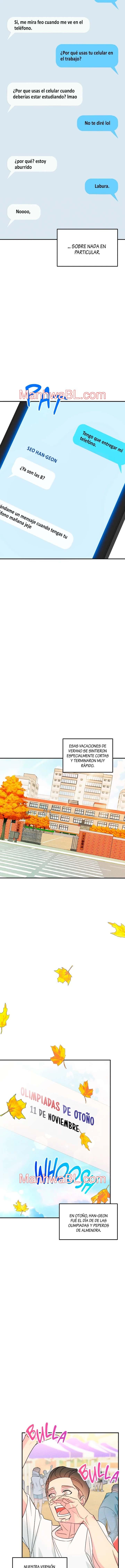 Eres diferente conmigo - Capítulo 10.3 manhwa
