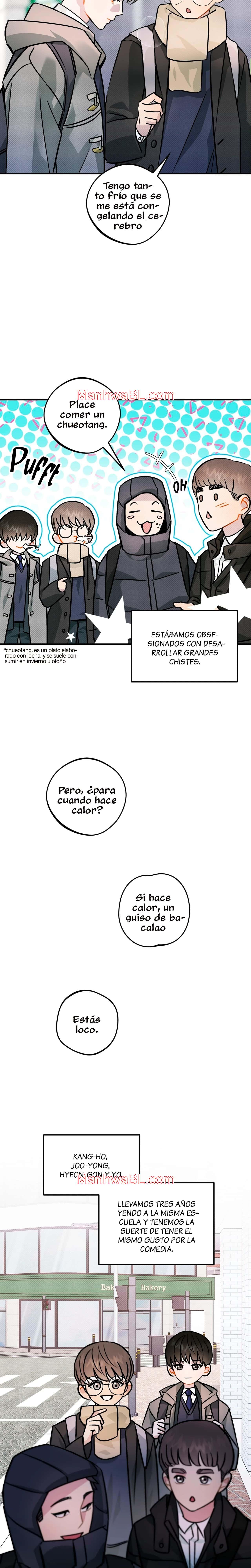 Eres diferente conmigo - Capítulo 2.3 manhwa