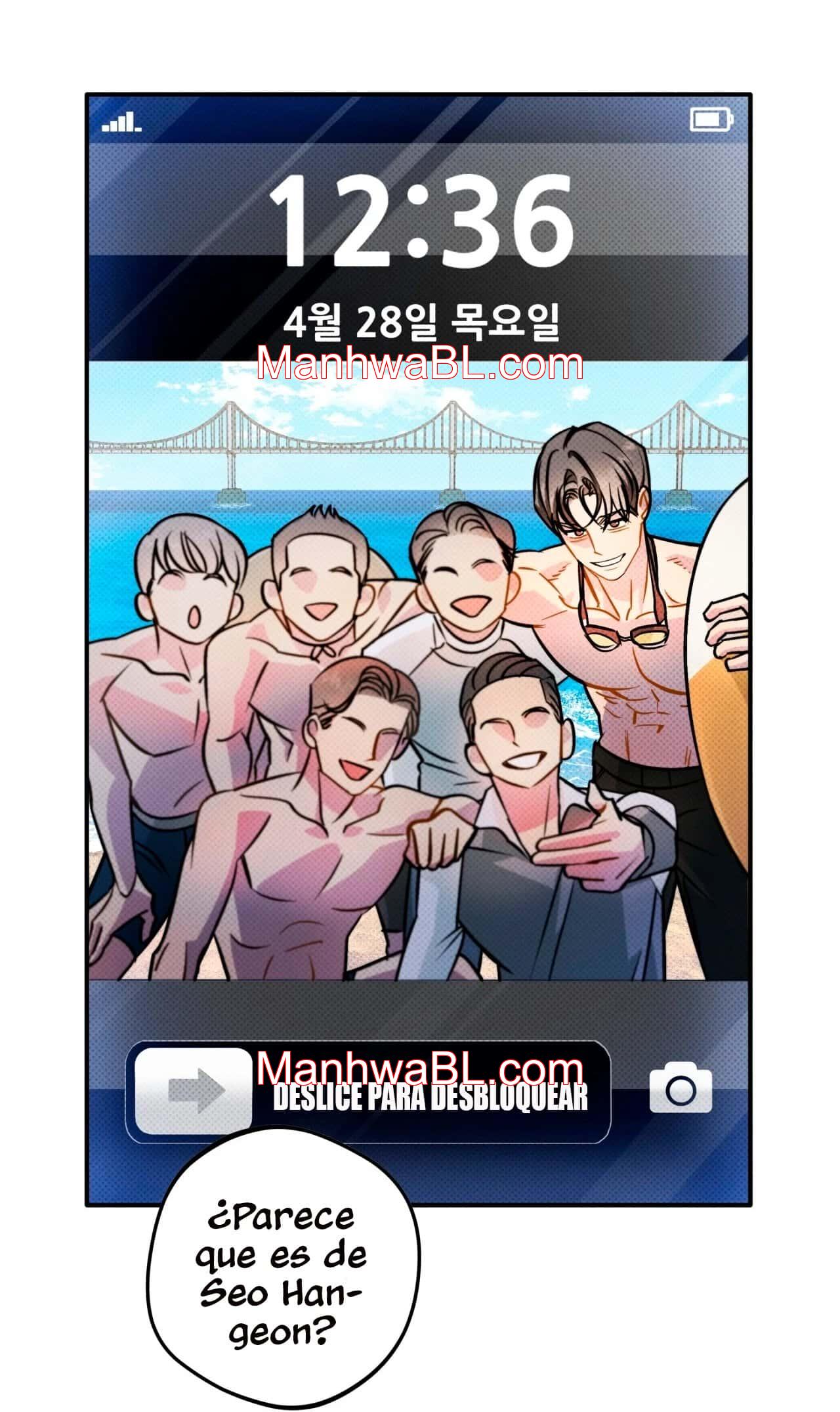 Eres diferente conmigo - Capítulo 4.2 manhwa