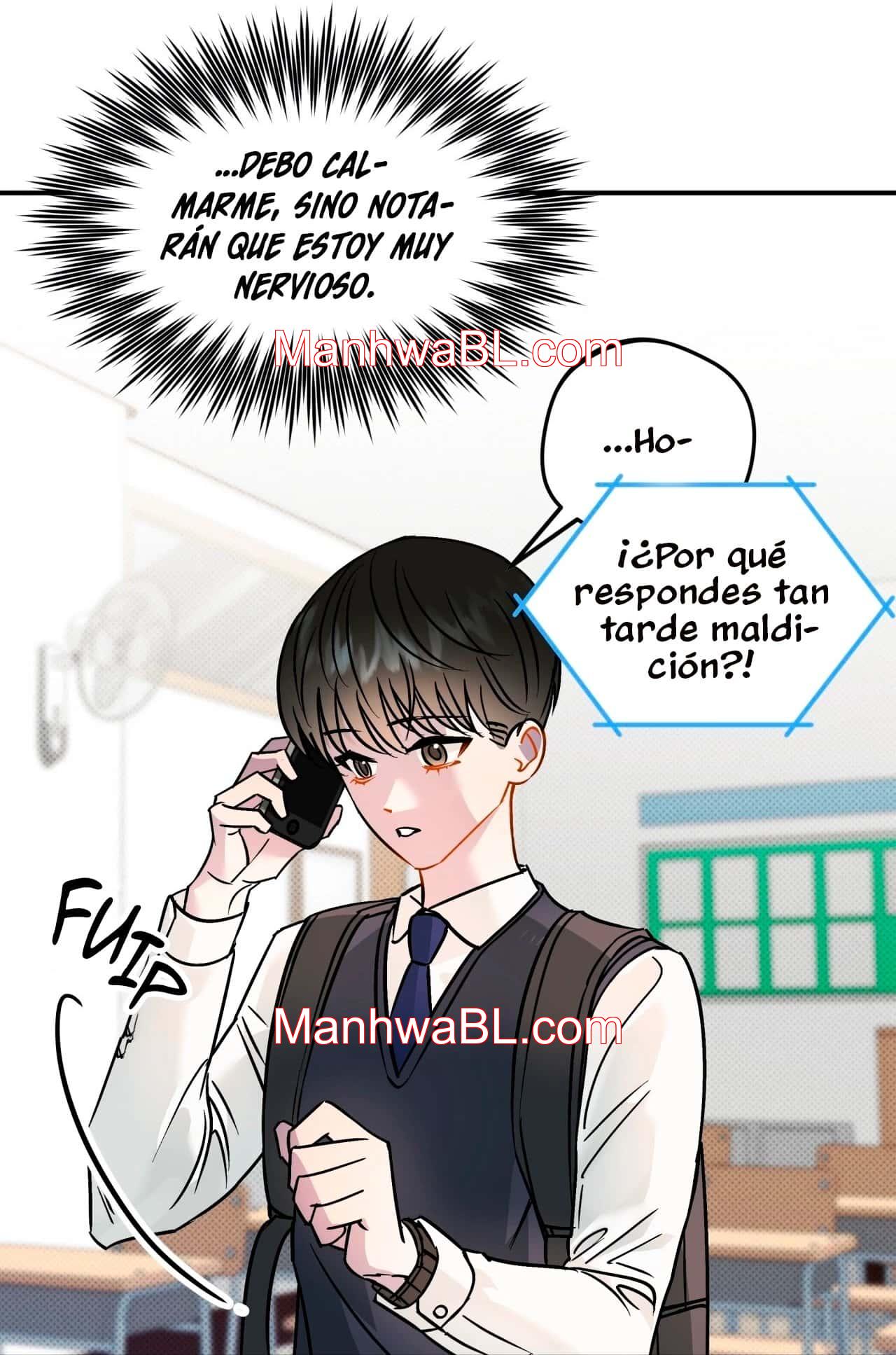 Eres diferente conmigo - Capítulo 4.2 manhwa