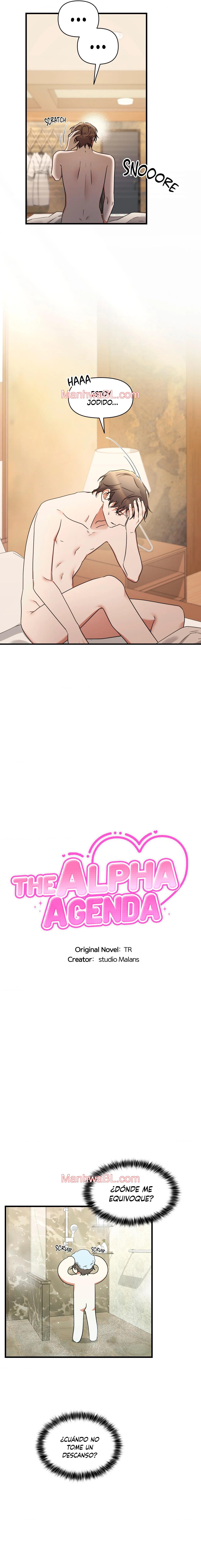 La Agenda del Alfa - Capítulo 44.3 manhwa