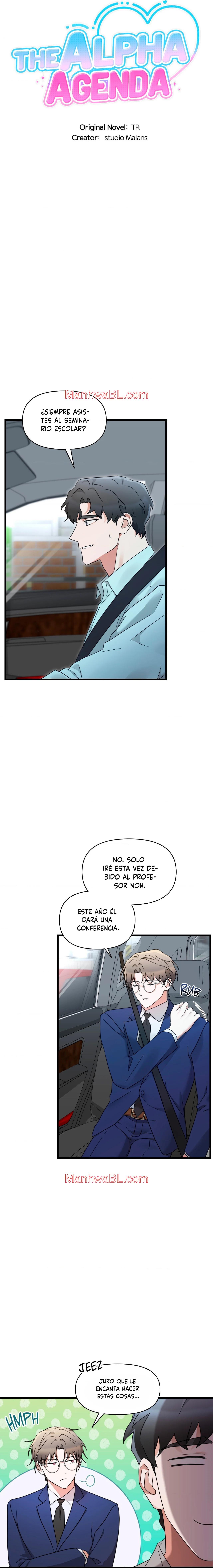 La Agenda del Alfa - Capítulo 41.3 manhwa