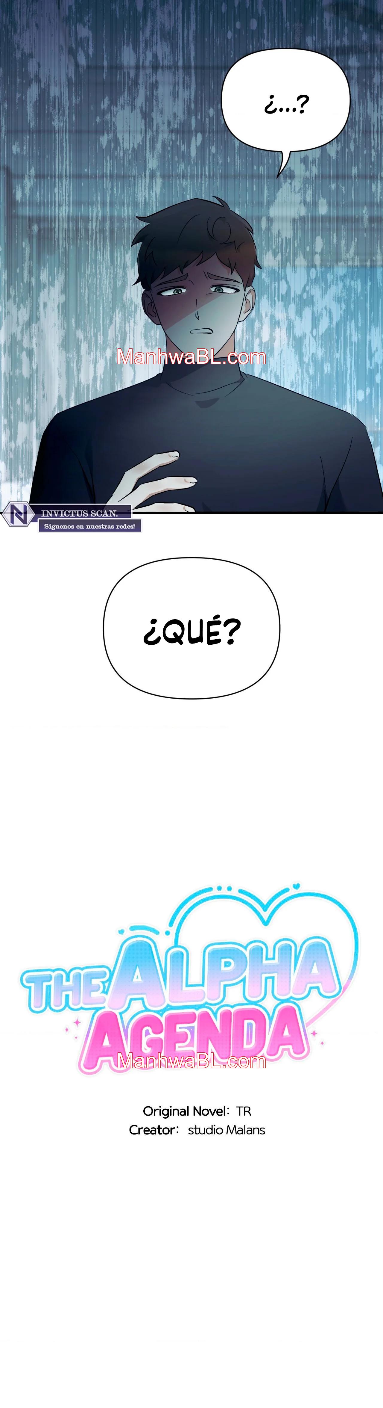 La Agenda del Alfa - Capítulo 58.3 manhwa