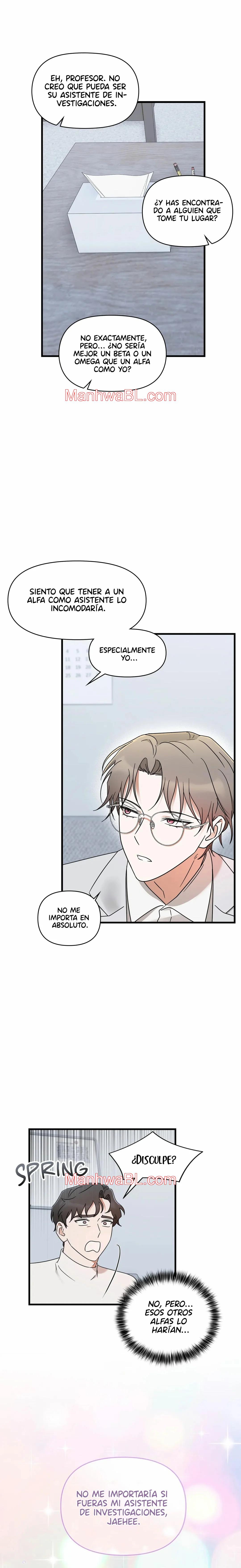 La Agenda del Alfa - Capítulo 7 manhwa