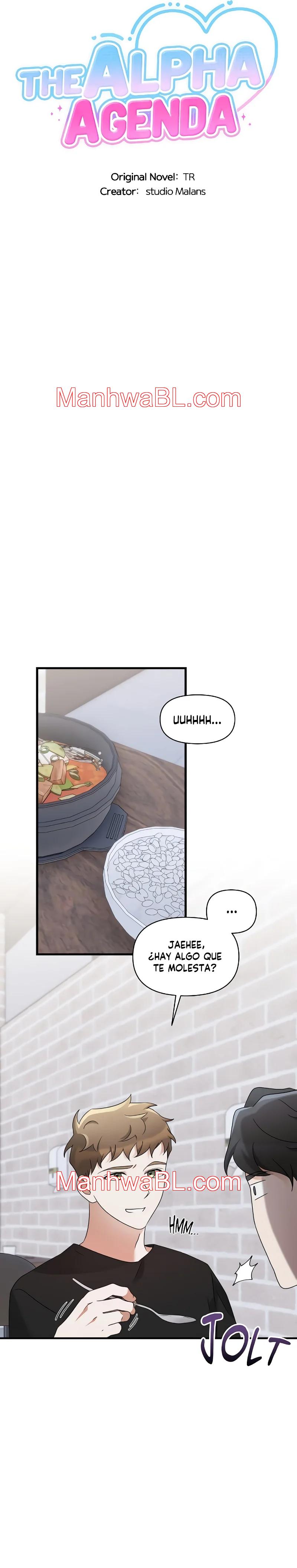 La Agenda del Alfa - Capítulo 23.3 manhwa