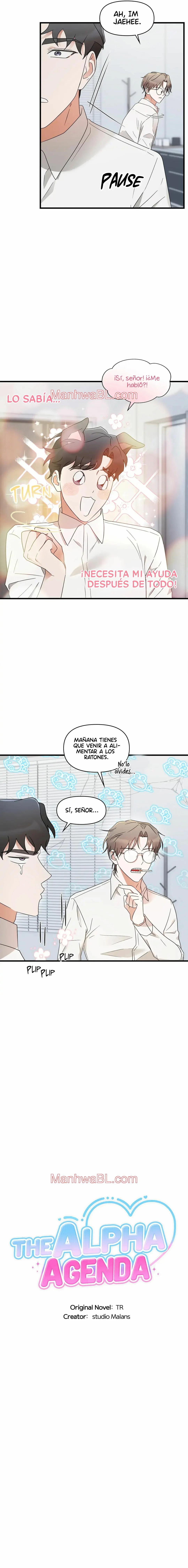 La Agenda del Alfa - Capítulo 10.3 manhwa