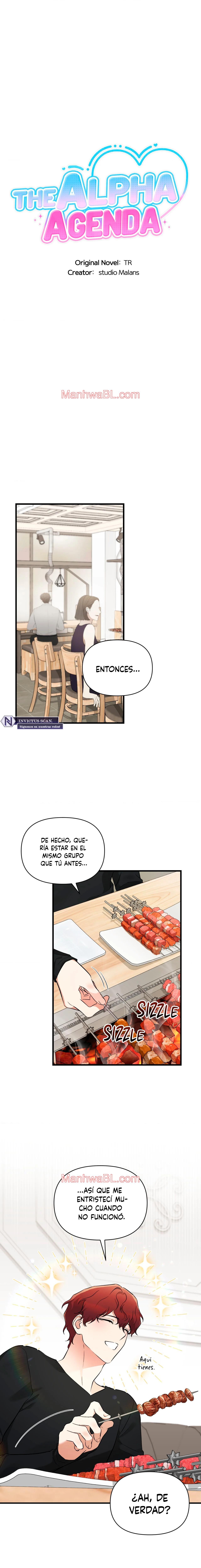 La Agenda del Alfa - Capítulo 53.2 manhwa