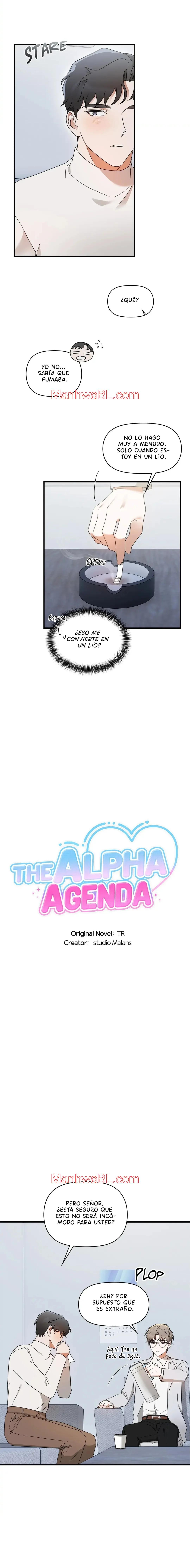 La Agenda del Alfa - Capítulo 8.3 manhwa