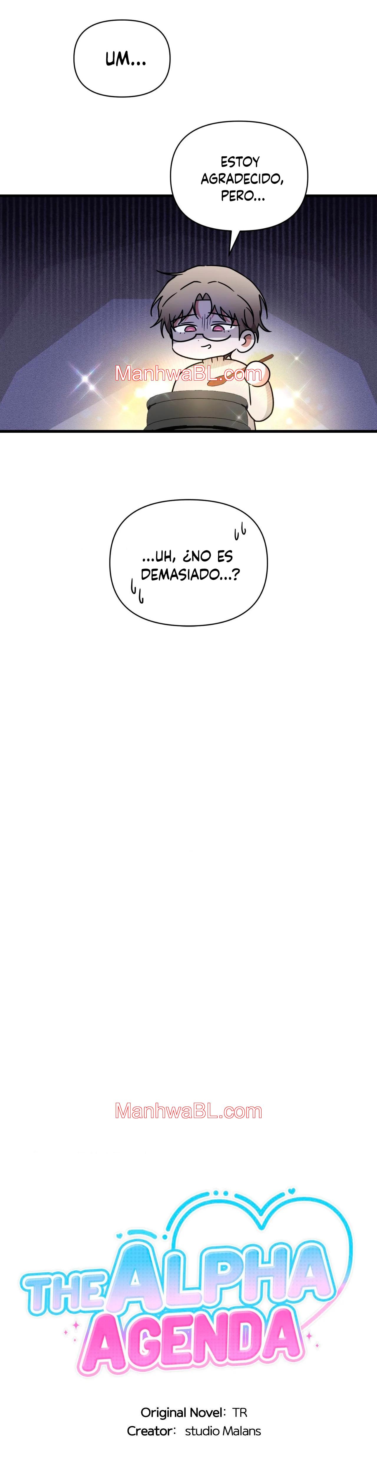 La Agenda del Alfa - Capítulo 59.3 manhwa