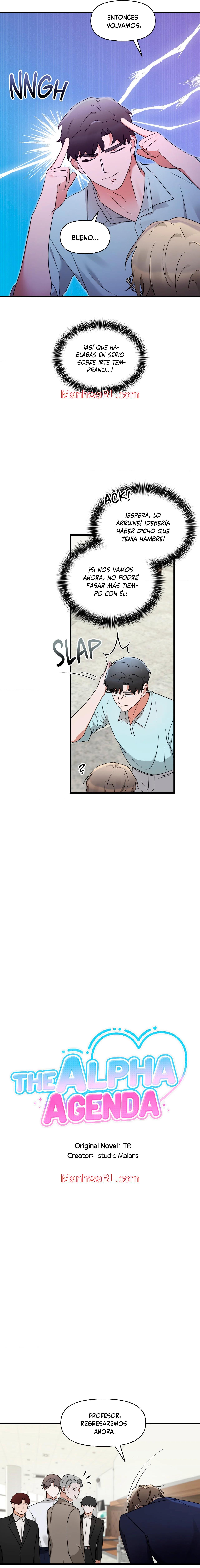 La Agenda del Alfa - Capítulo 42.3 manhwa