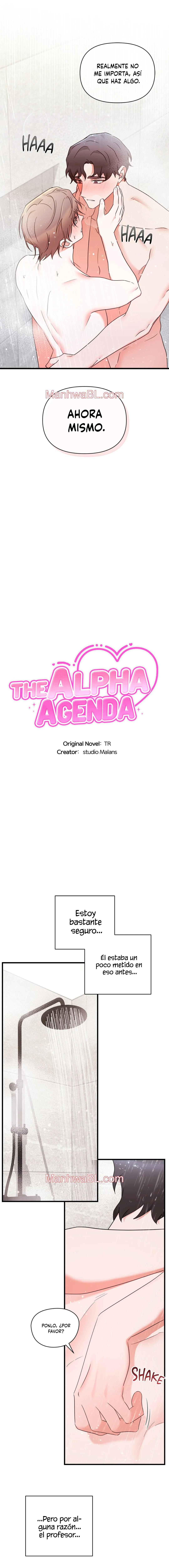 La Agenda del Alfa - Capítulo 46.2 manhwa