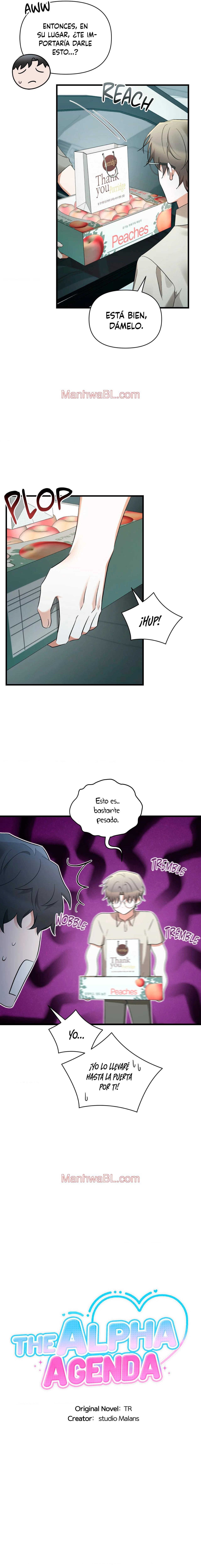 La Agenda del Alfa - Capítulo 49.3 manhwa
