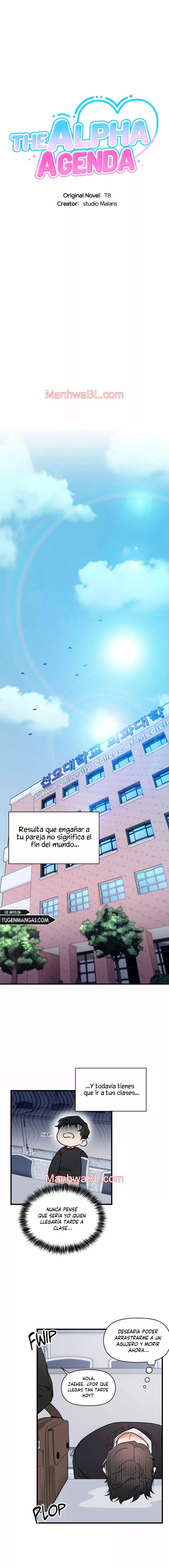 La Agenda del Alfa - Capítulo 3.3 manhwa