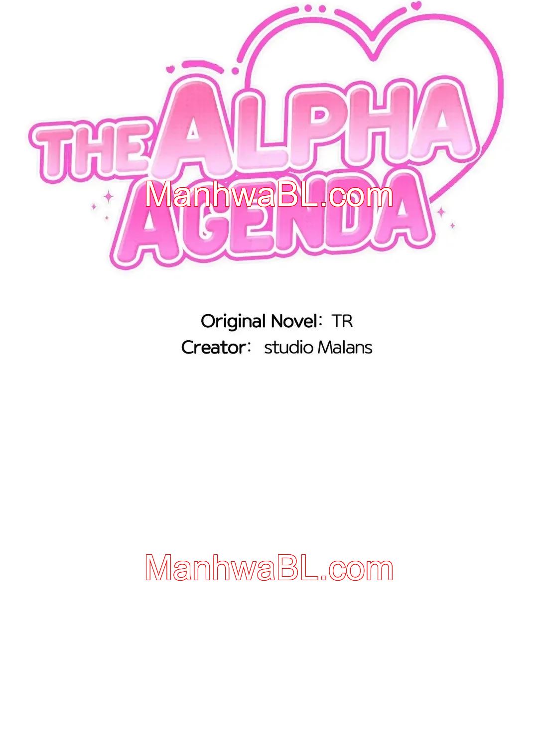La Agenda del Alfa - Capítulo 12.3 manhwa