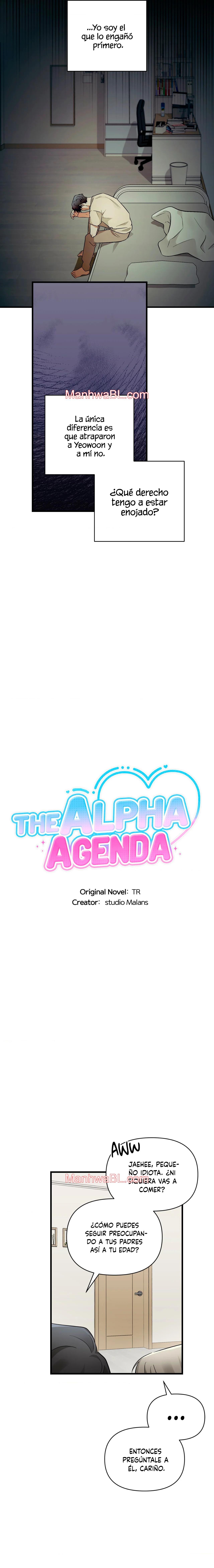 La Agenda del Alfa - Capítulo 50.3 manhwa