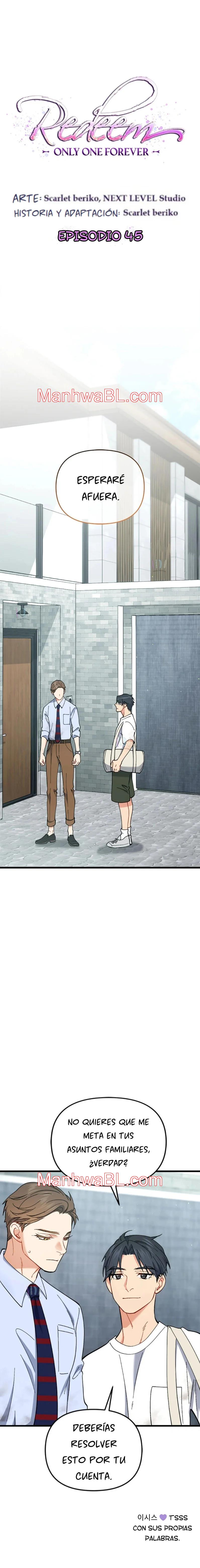 Redeem: Solo uno para siempre - Capítulo 45.3 manhwa