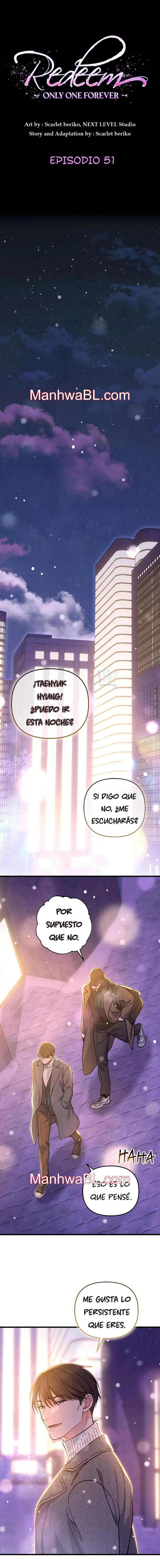 Redeem: Solo uno para siempre - Capítulo 51.2 manhwa