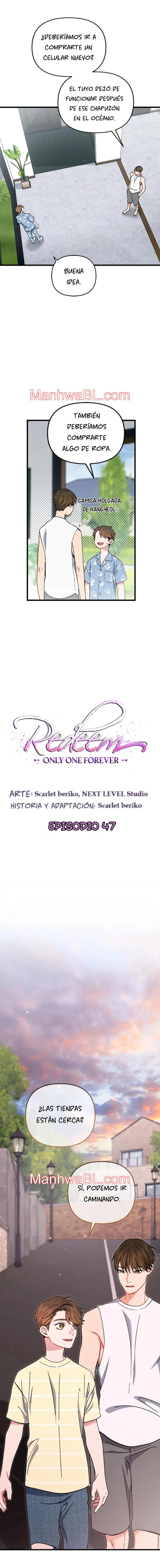 Redeem: Solo uno para siempre - Capítulo 47.3 manhwa