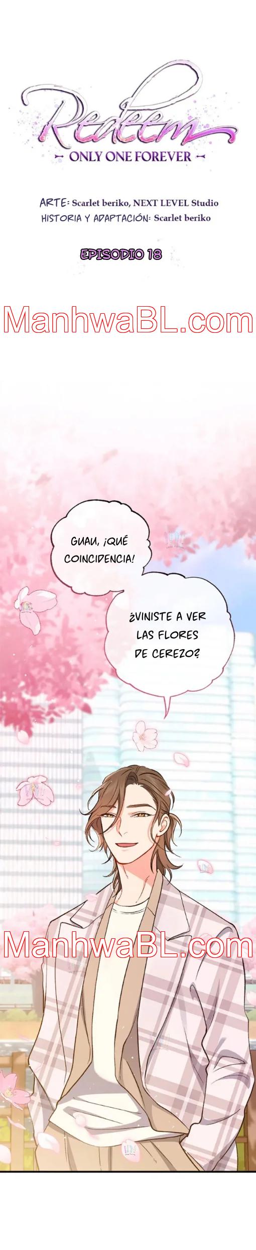 Redeem: Solo uno para siempre - Capítulo 18.2 manhwa