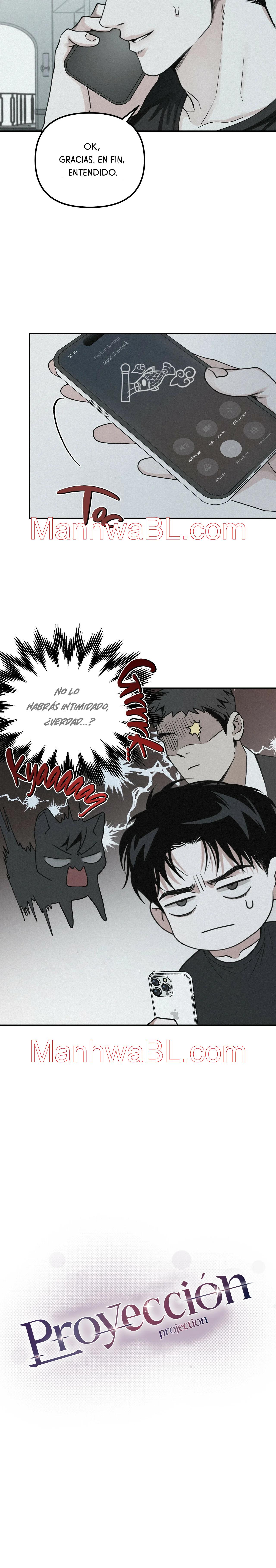 Proyección - Capítulo 34 manhwa