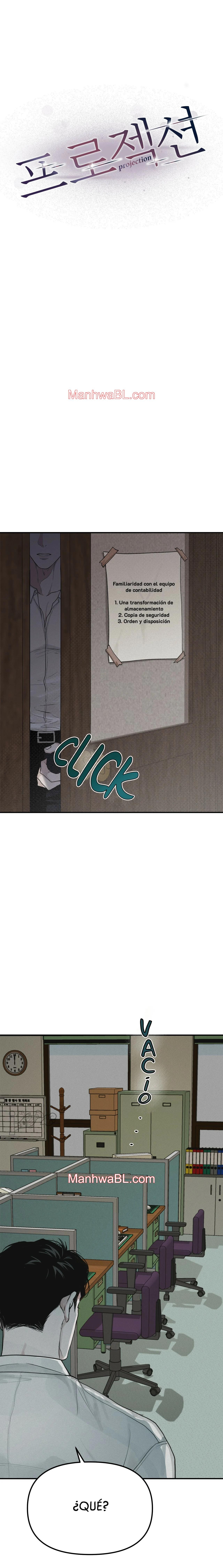 Proyección - Capítulo 2.3 manhwa