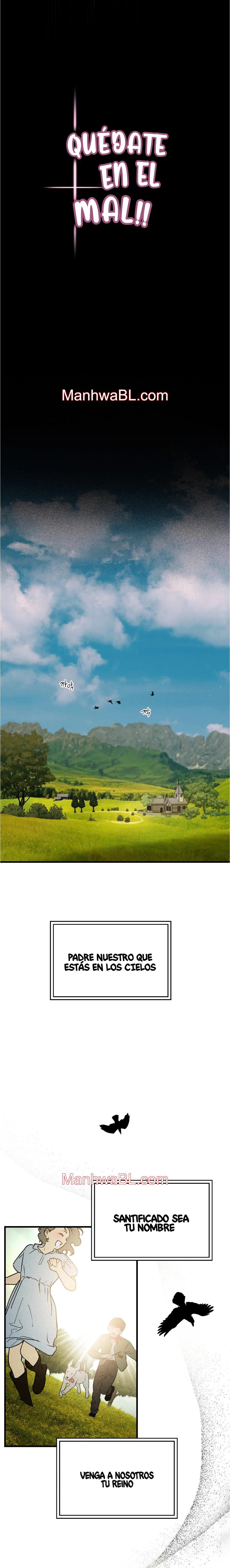 ¡Quédate en el mal! - Capítulo 1.3 manhwa