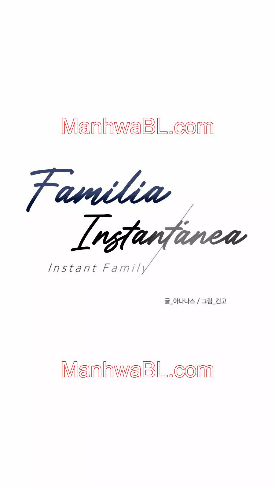 Familia Instantanea - Capítulo 7.3 manhwa