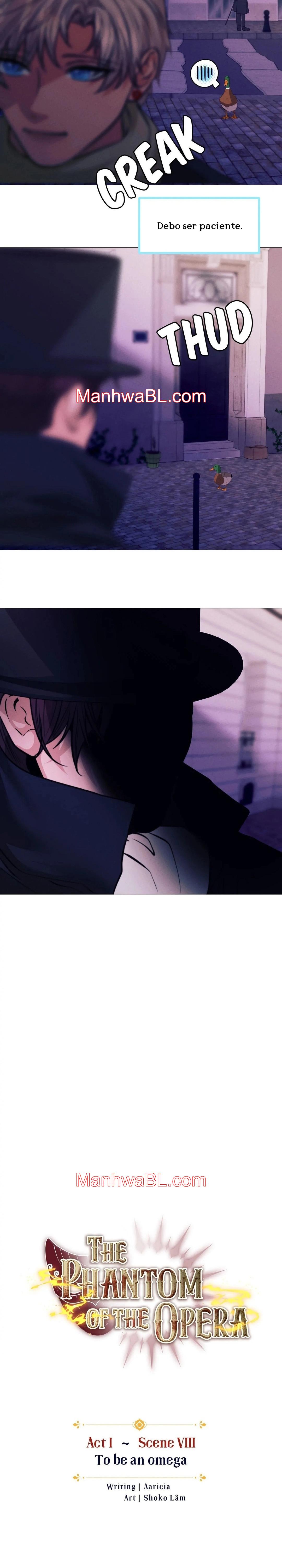 El fantasma de la Opera - Capítulo 8 manhwa