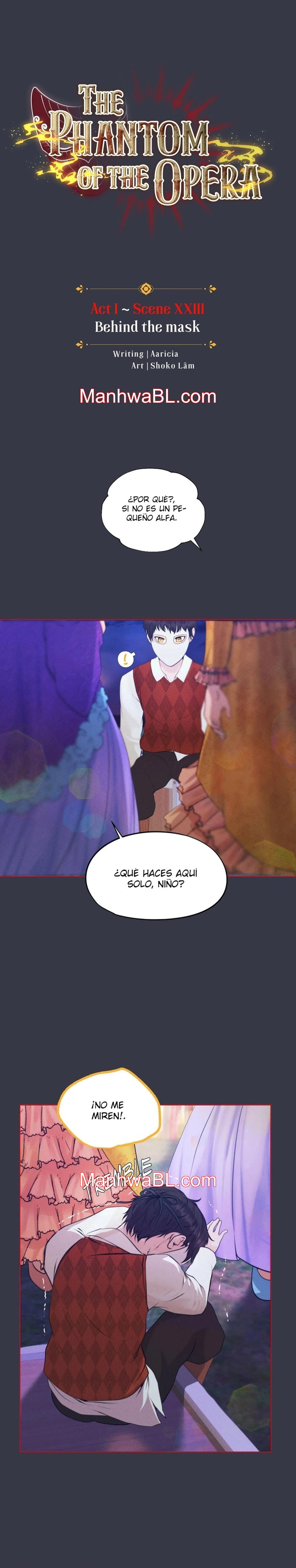 El fantasma de la Opera - Capítulo 23 manhwa