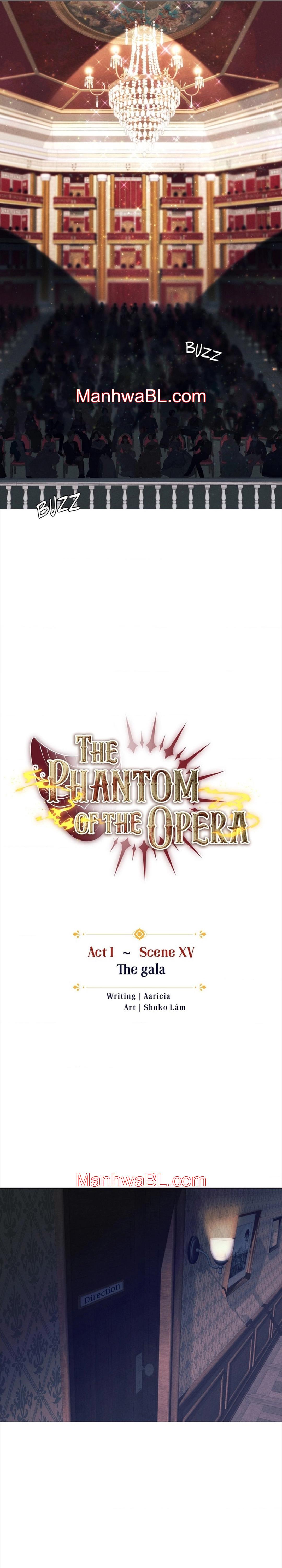 El fantasma de la Opera - Capítulo 15 manhwa