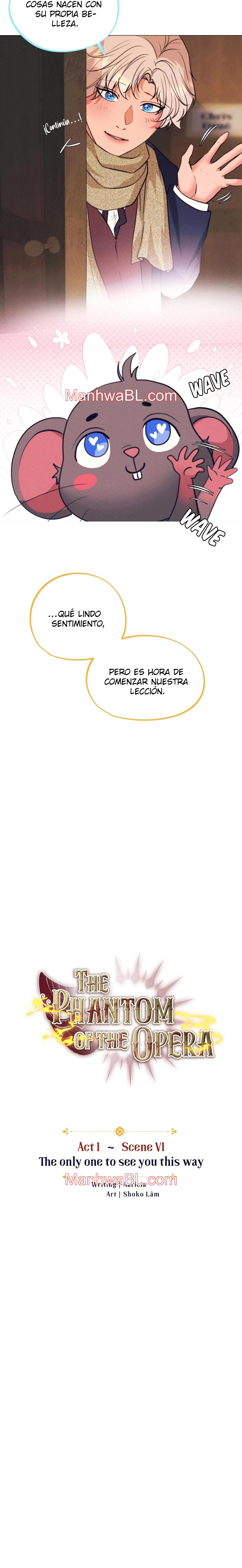 El fantasma de la Opera - Capítulo 6 manhwa