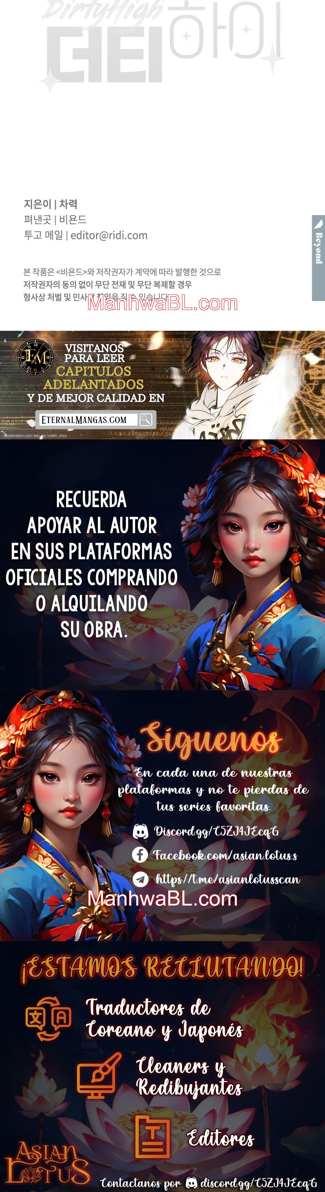 Alta Suciedad - Capítulo 21.3 manhwa