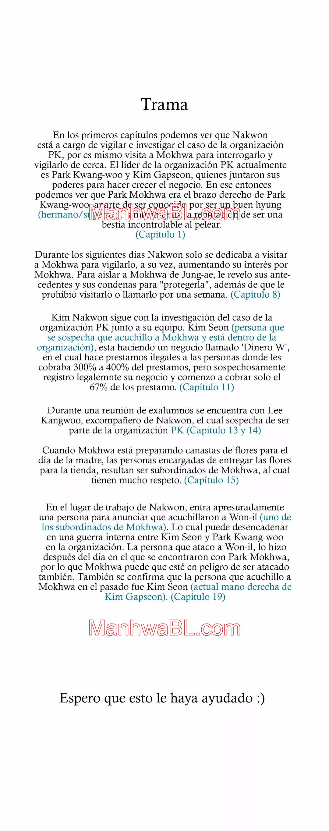 Cuidado con la luna llena de marzo - Capítulo 20.5 manhwa