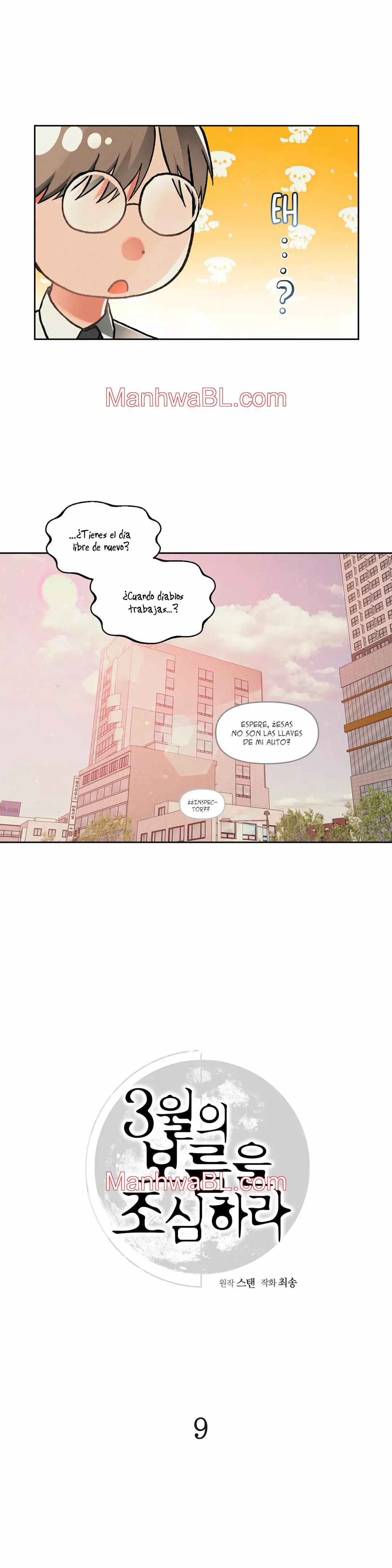 Cuidado con la luna llena de marzo - Capítulo 9.3 manhwa