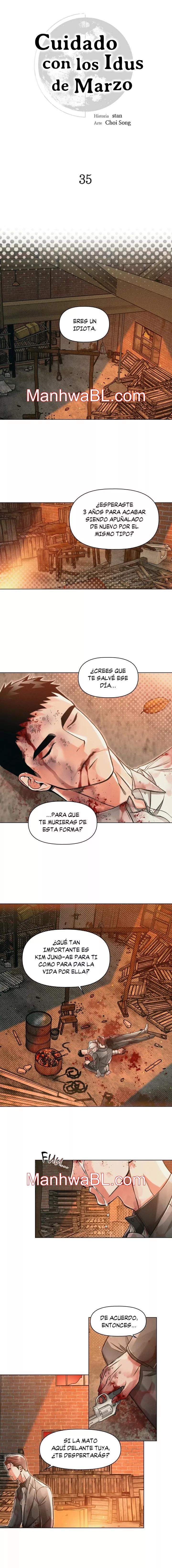 Cuidado con la luna llena de marzo - Capítulo 35 manhwa