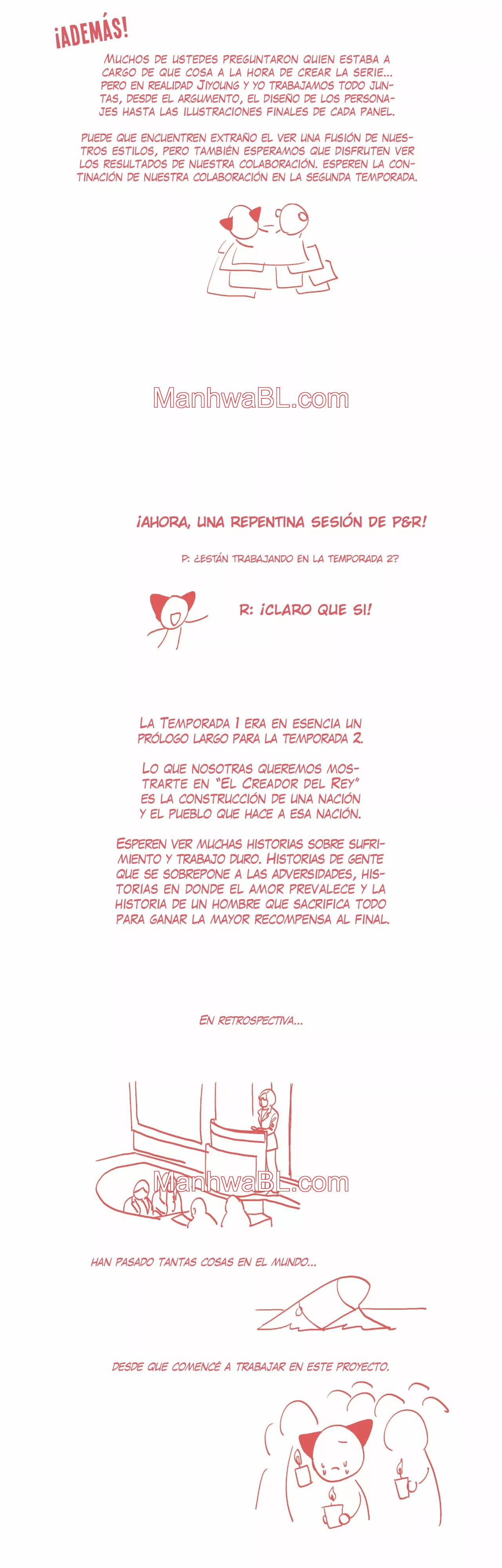 El Creador Del Rey - Capítulo 37.5 manhwa