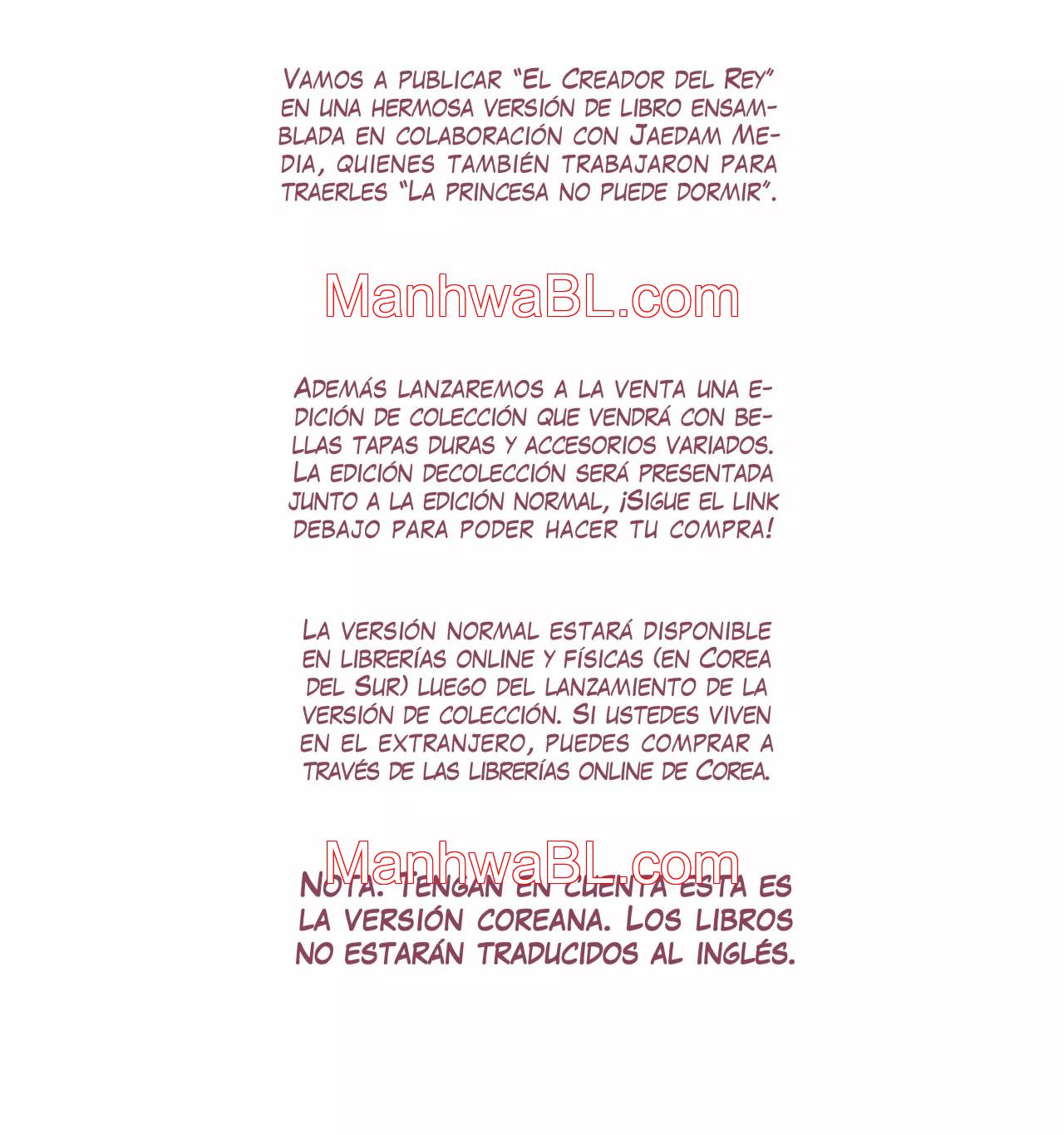 El Creador Del Rey - Capítulo 37.5 manhwa