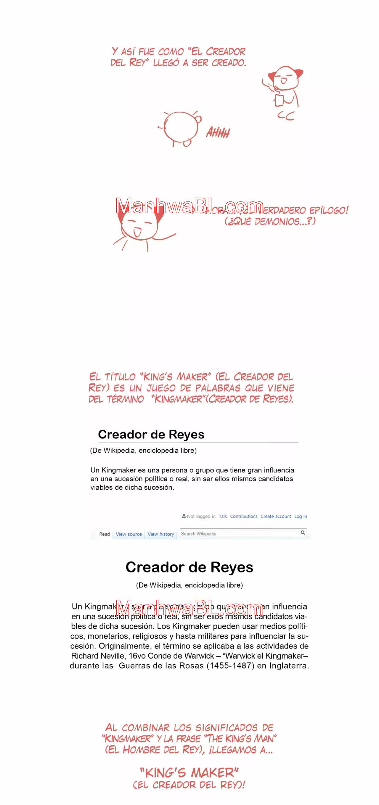 El Creador Del Rey - Capítulo 37.5 manhwa