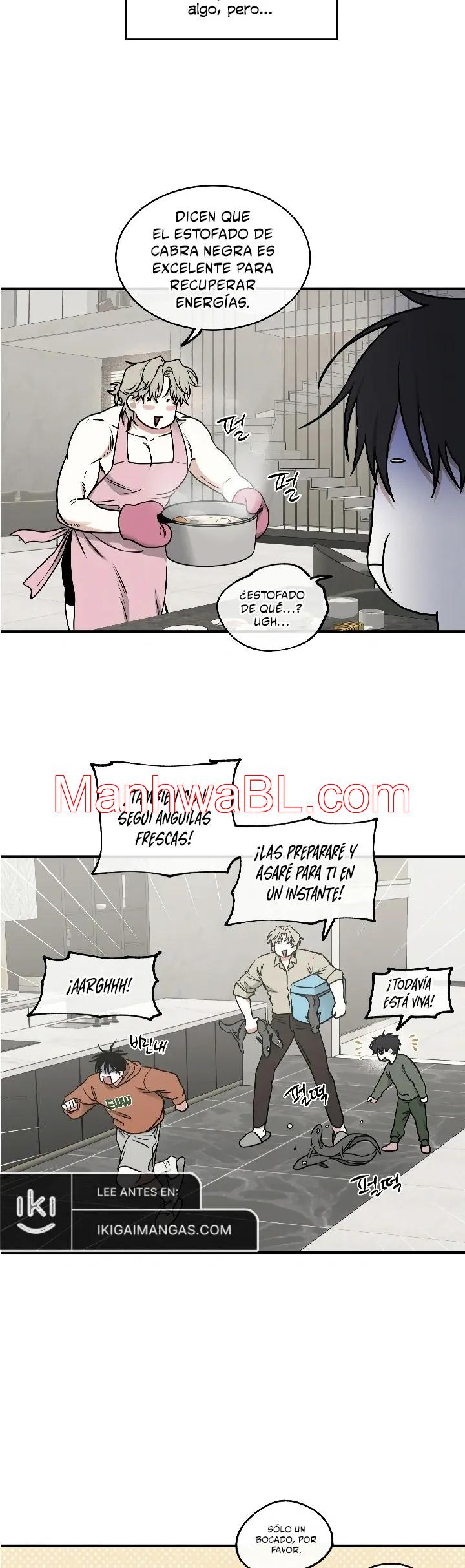 La noche que llega a la ribera - Capítulo 104 manhwa