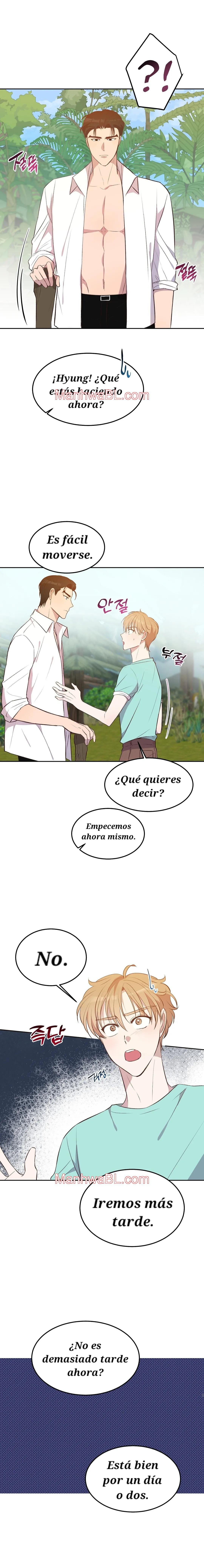 Romance en una isla desierta - Capítulo 10 manhwa