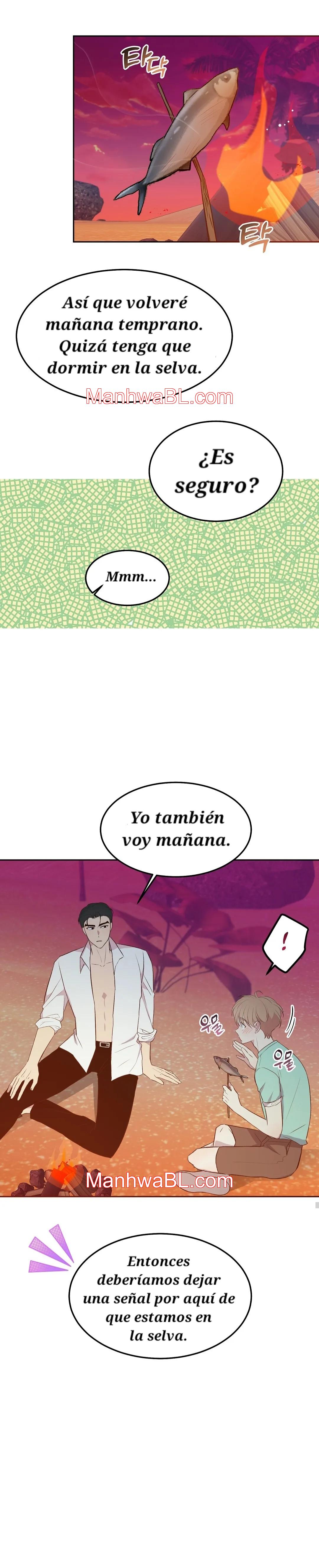 Romance en una isla desierta - Capítulo 7.2 manhwa