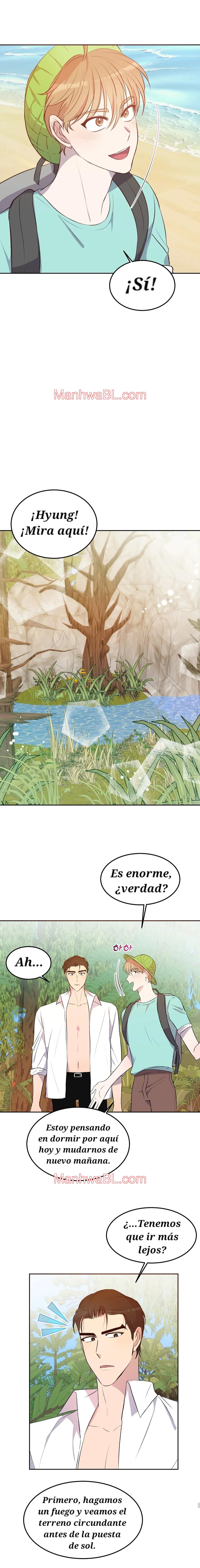 Romance en una isla desierta - Capítulo 7.2 manhwa