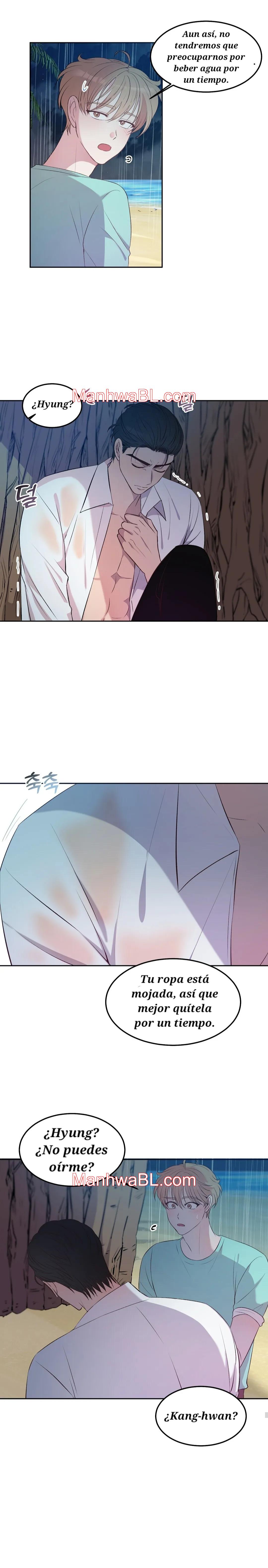 Romance en una isla desierta - Capítulo 5.2 manhwa