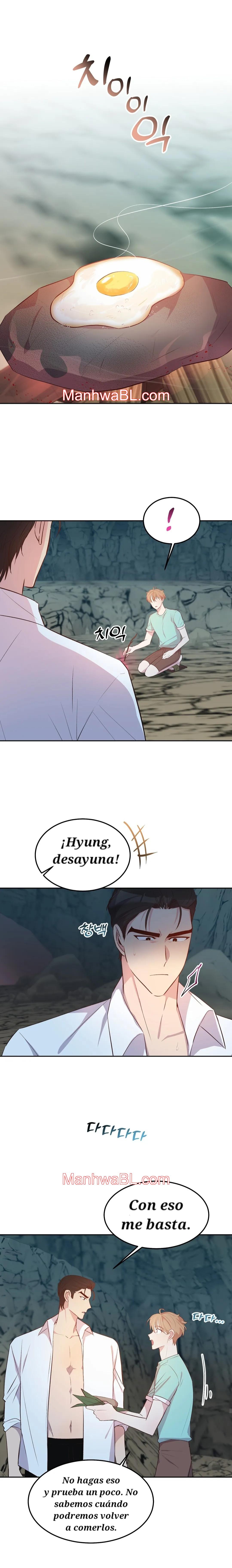 Romance en una isla desierta - Capítulo 8.2 manhwa