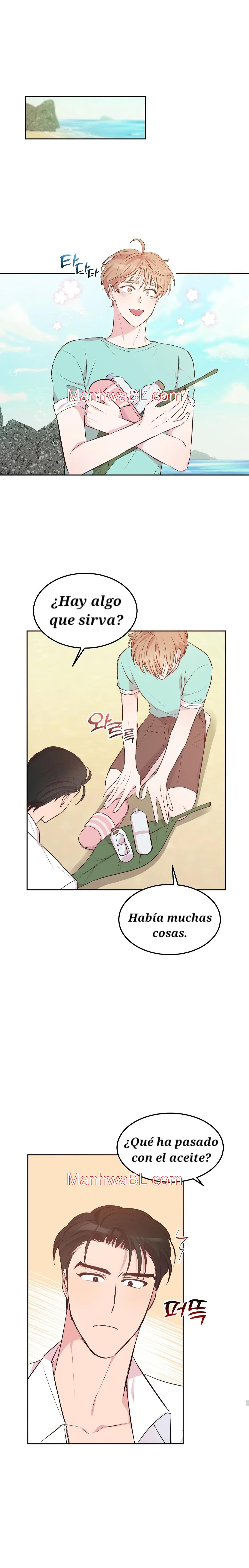 Romance en una isla desierta - Capítulo 2.2 manhwa